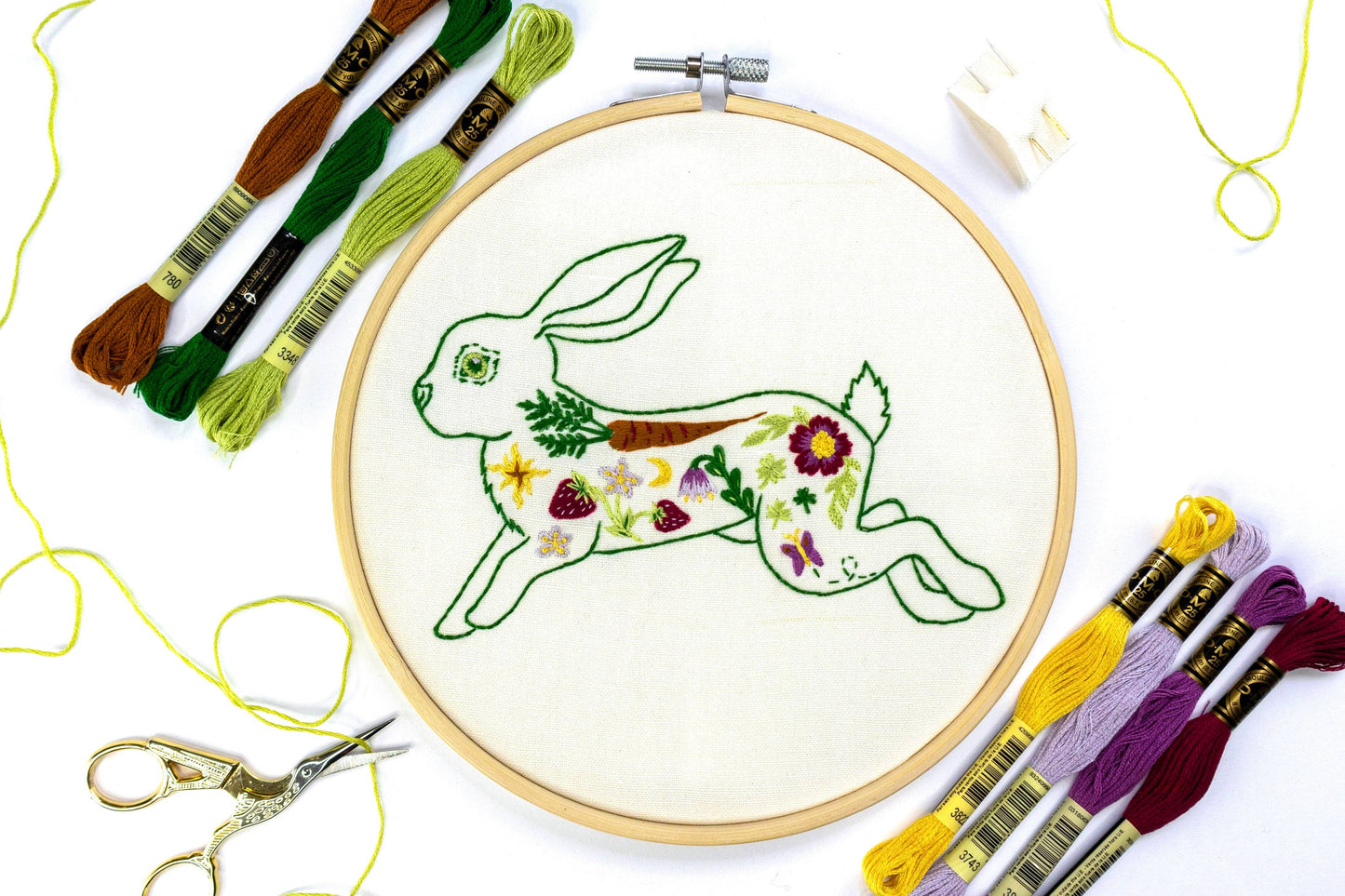Embroidery Embroidrey Kit - Rabbit