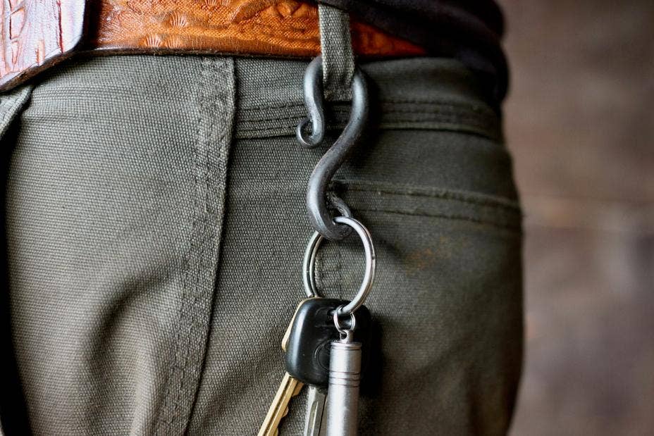 Belt Loop Key Chain - Straight