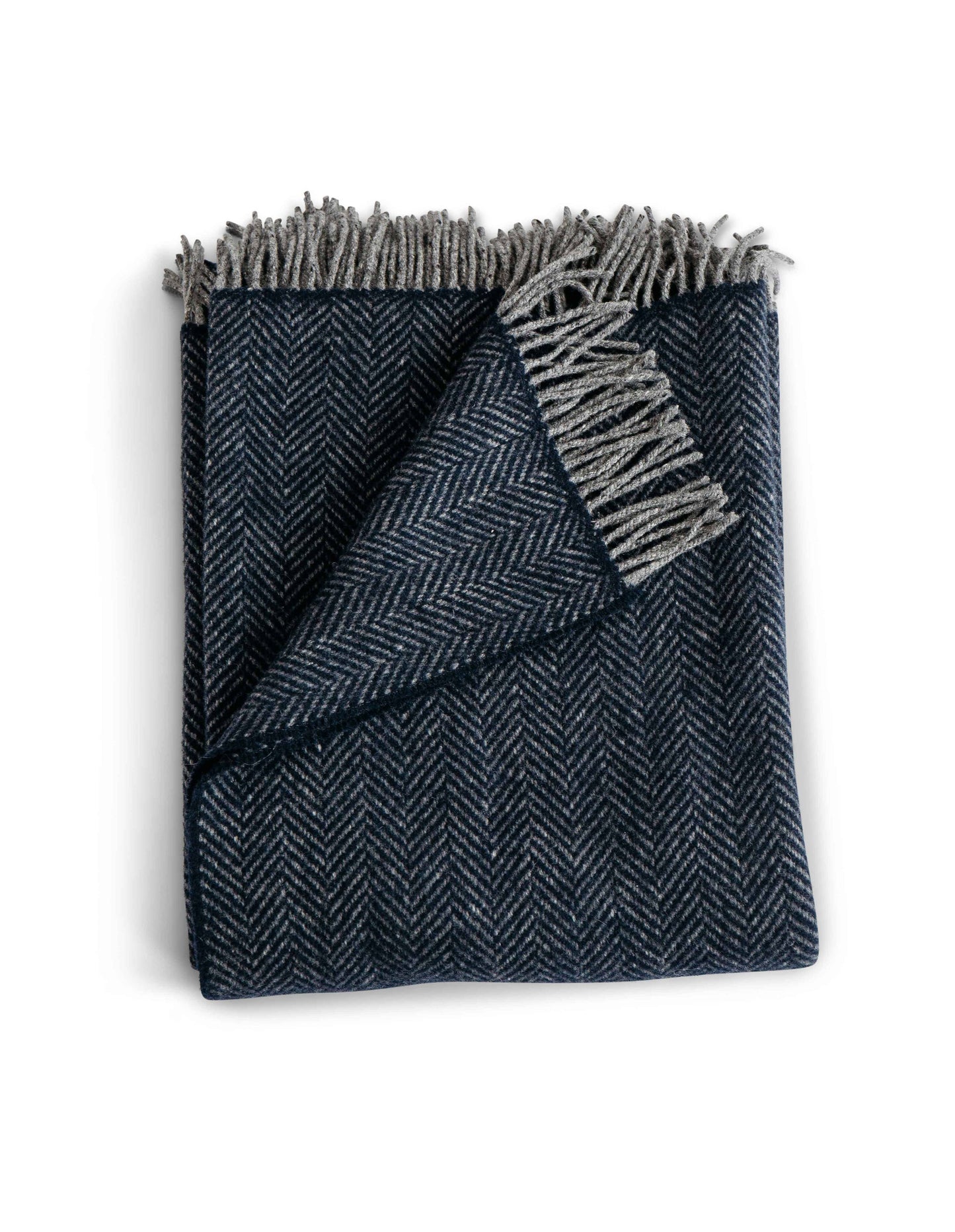 Herringbone w/ Cashmere Throws