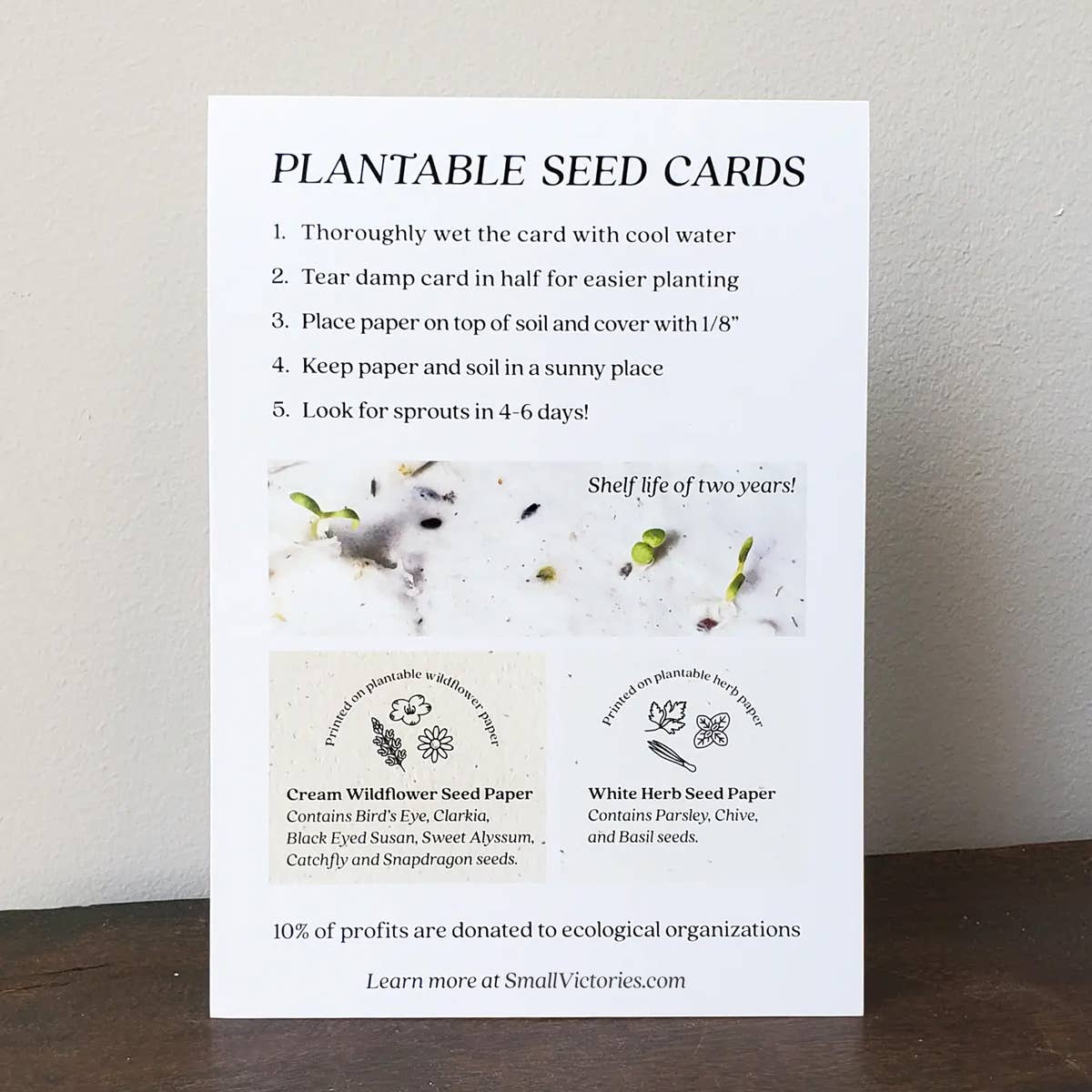 Shelf Talker - Informational Display