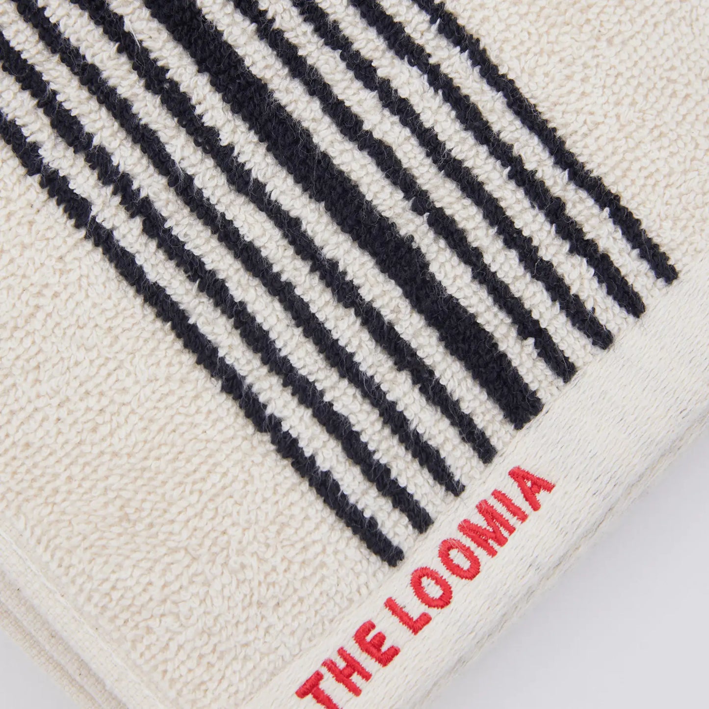 Melika Turkish Cotton Edge Striped Hand Towel