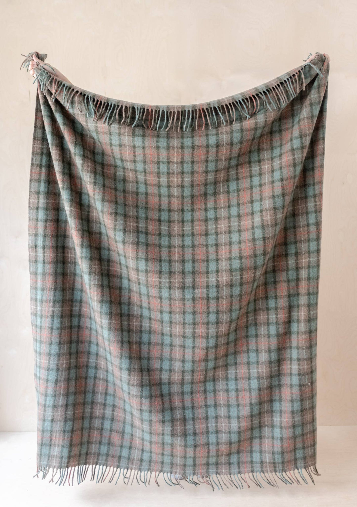 Recycled Wool Blanket in Fraser Hunting Weathered Tartan