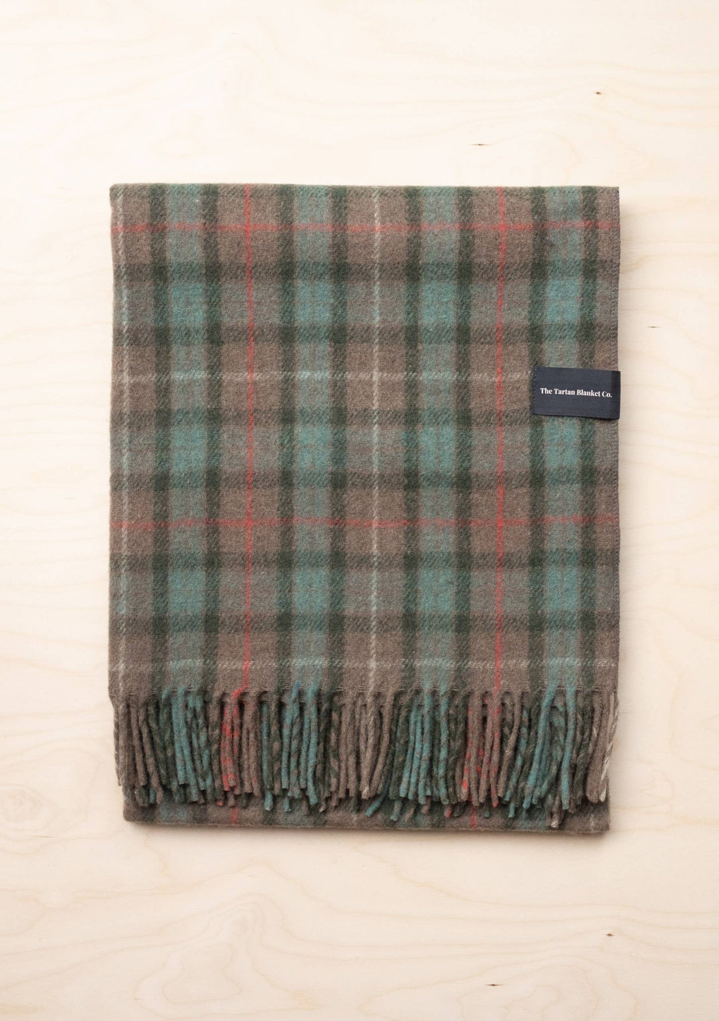 Recycled Wool Blanket in Fraser Hunting Weathered Tartan