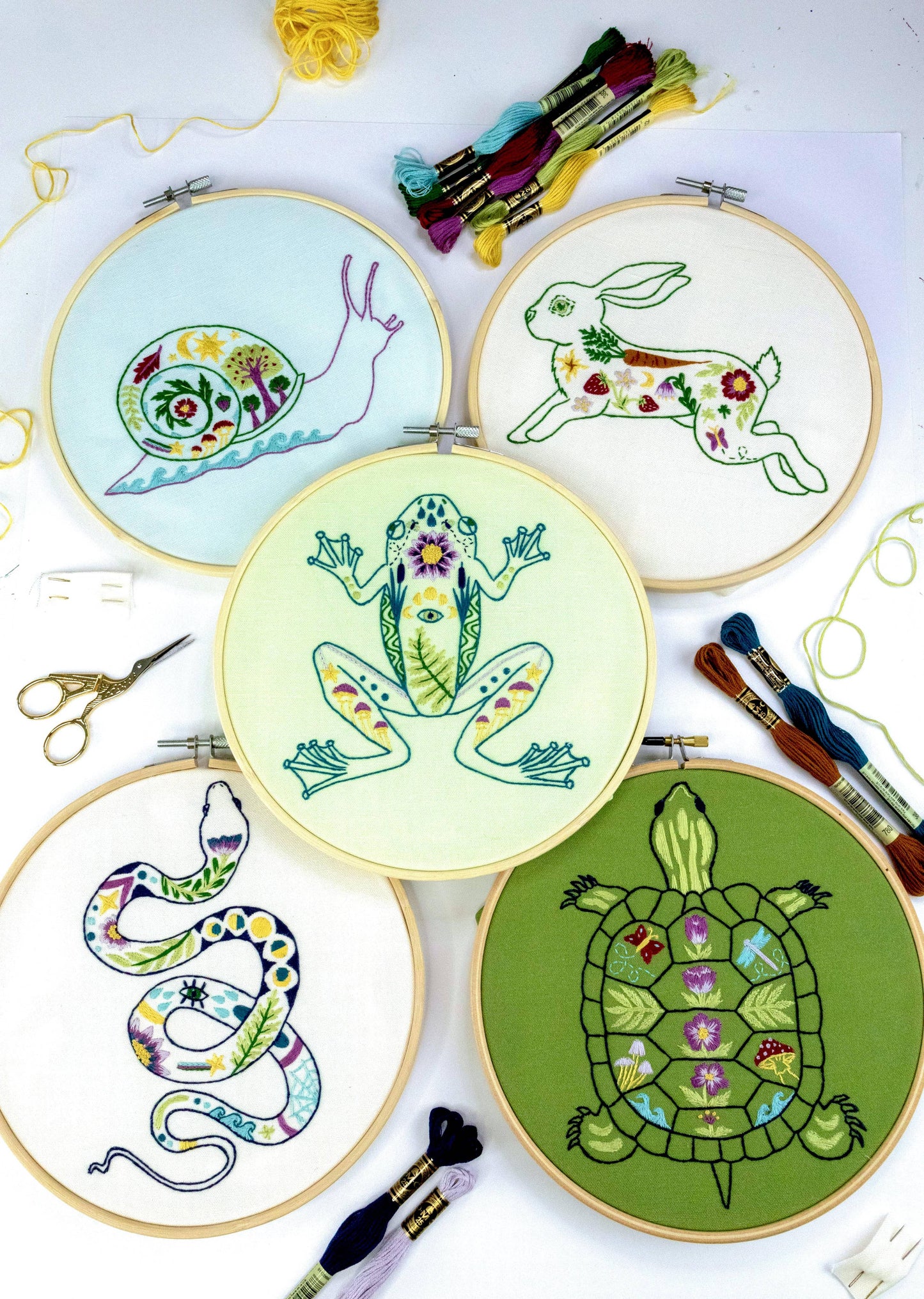Embroidery Embroidrey Kit - Rabbit