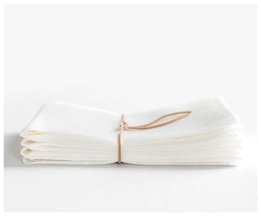 Celina Mancurti - Off White Heirloom Napkins / Set of 4