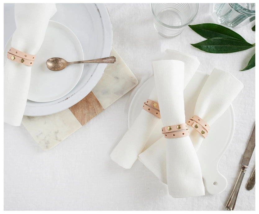 Celina Mancurti - Off White Heirloom Napkins / Set of 4