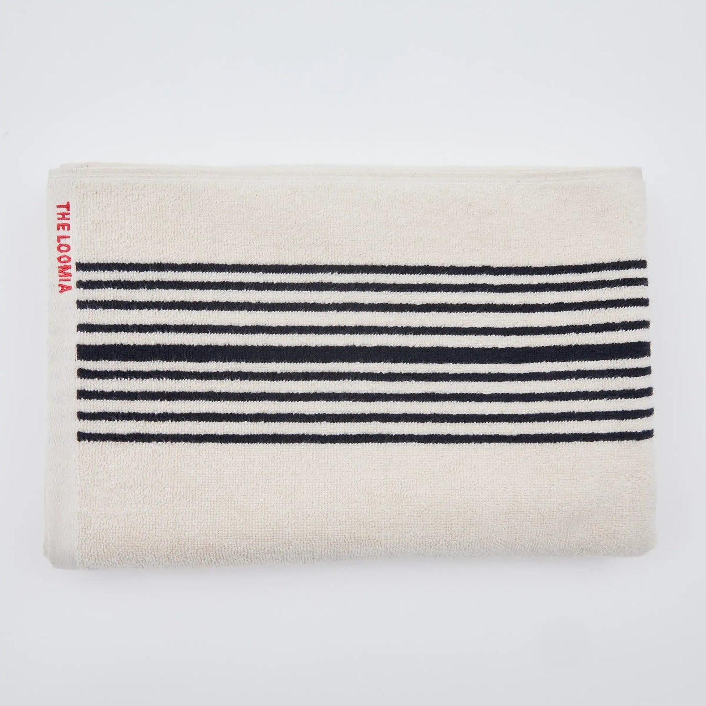 Melika Turkish Cotton Edge Striped Hand Towel