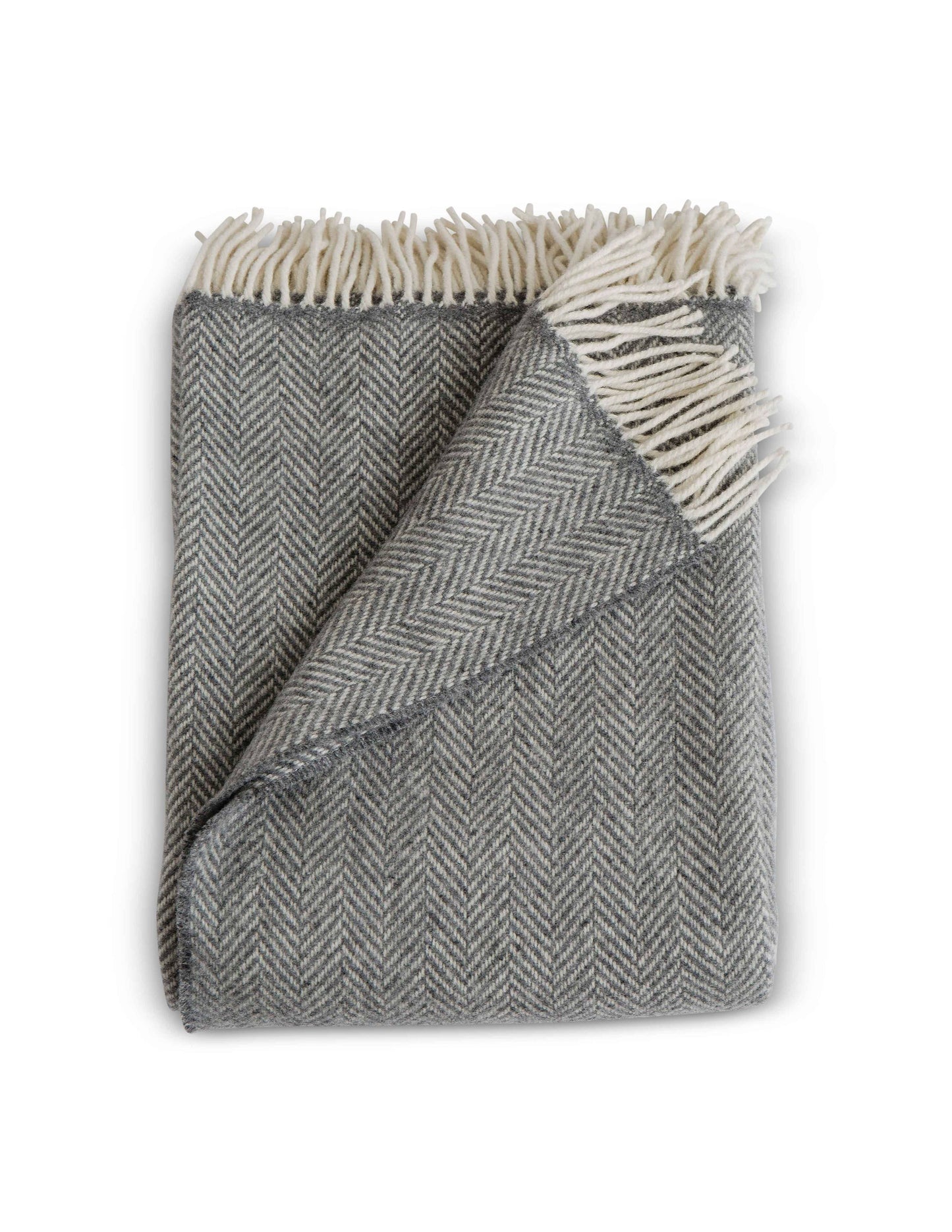 Herringbone w/ Cashmere Throws