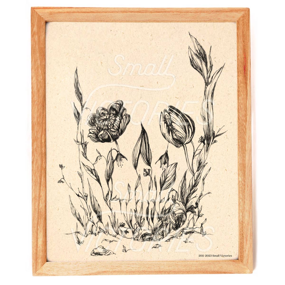 Skull Garden Print