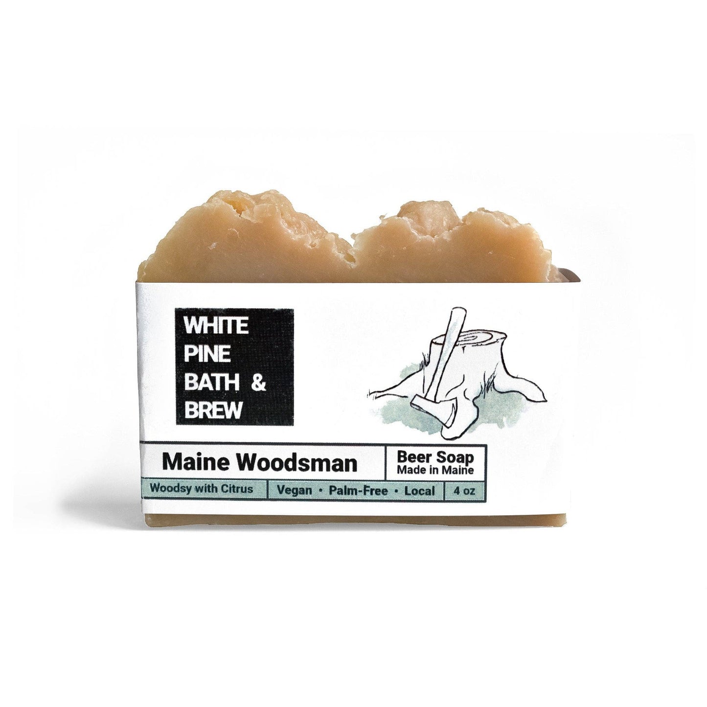 Maine Woodsman Beer Soap
