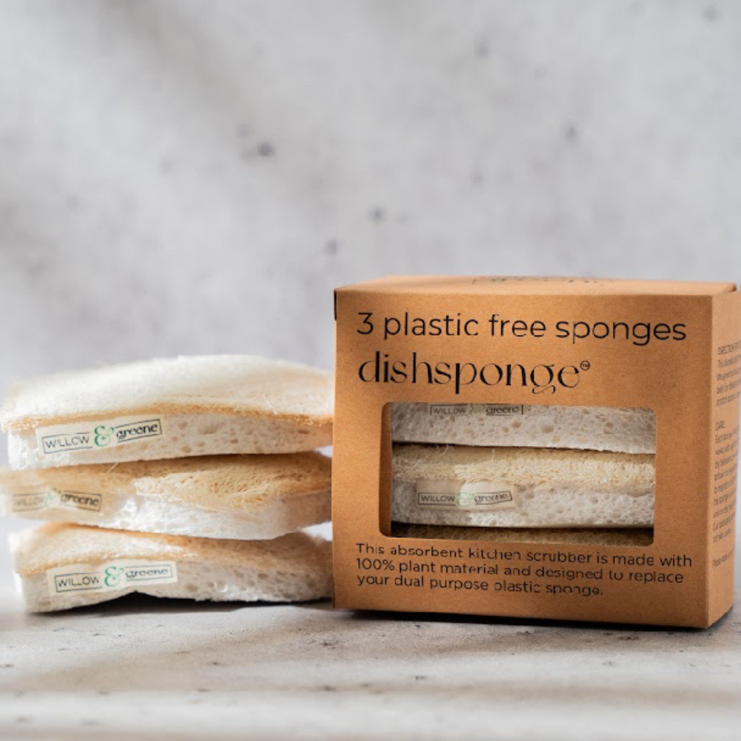 Loofah & Wood Pulp Sponge
