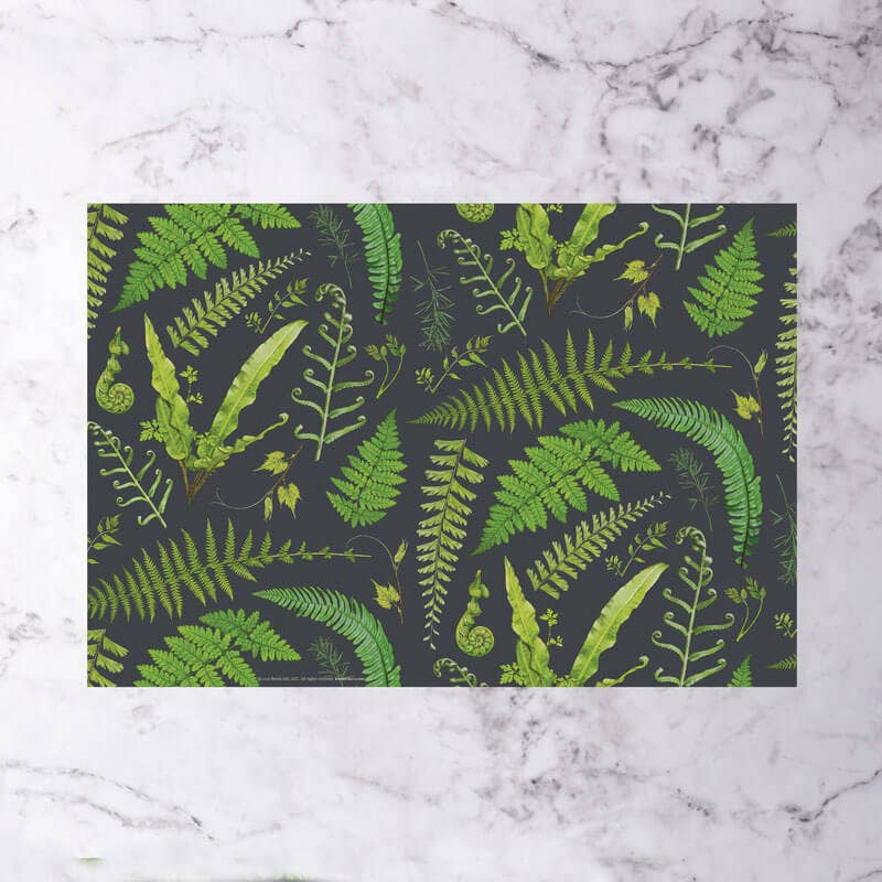Fern Specimen Paper Placemats (Set of 20)