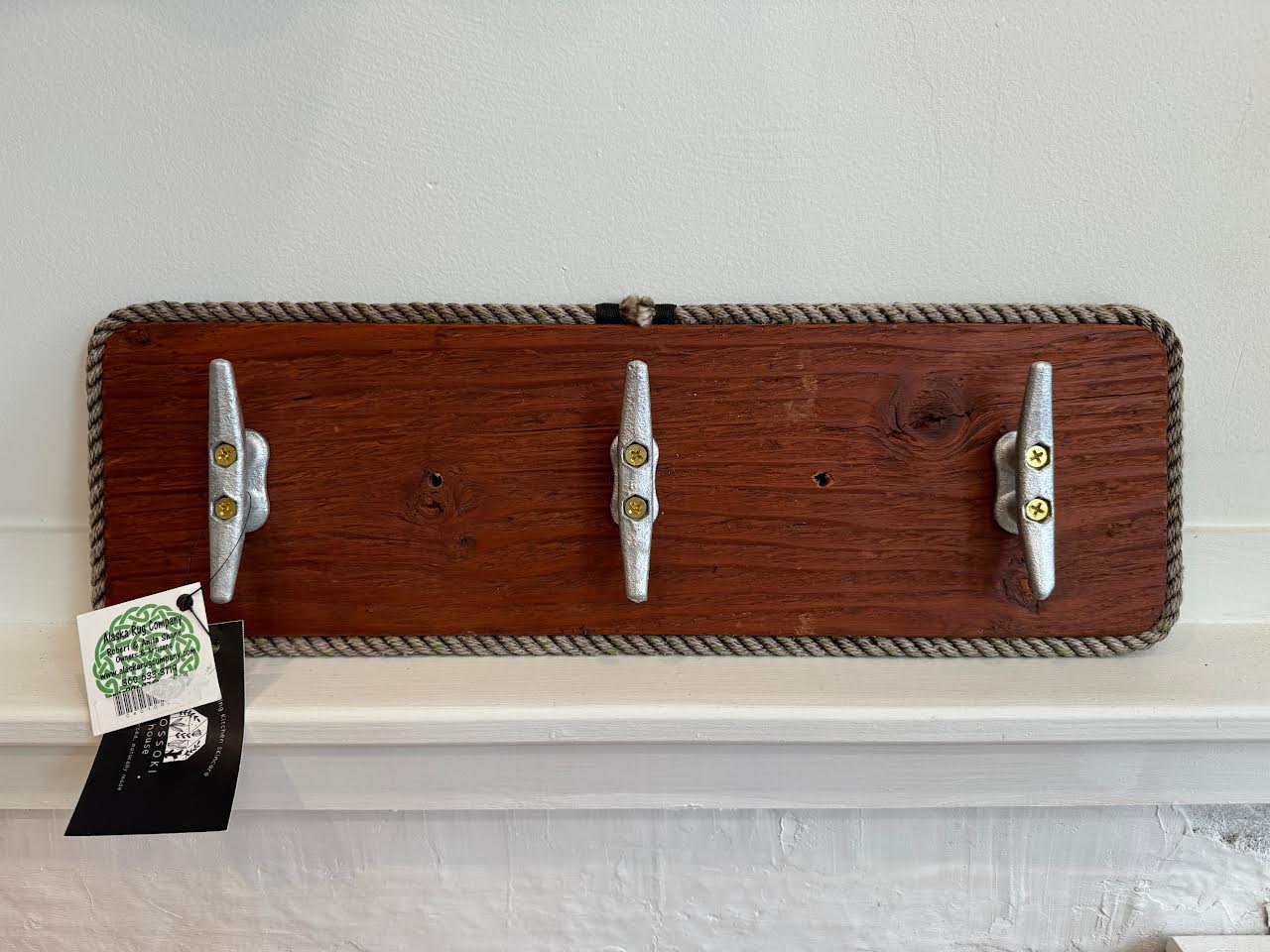 Alaska Rug Company - Reclaimed Wood-3 cleat hooks