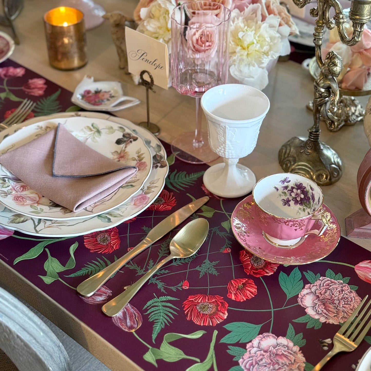 Big Nouveau Paper Placemats (Set of 20)