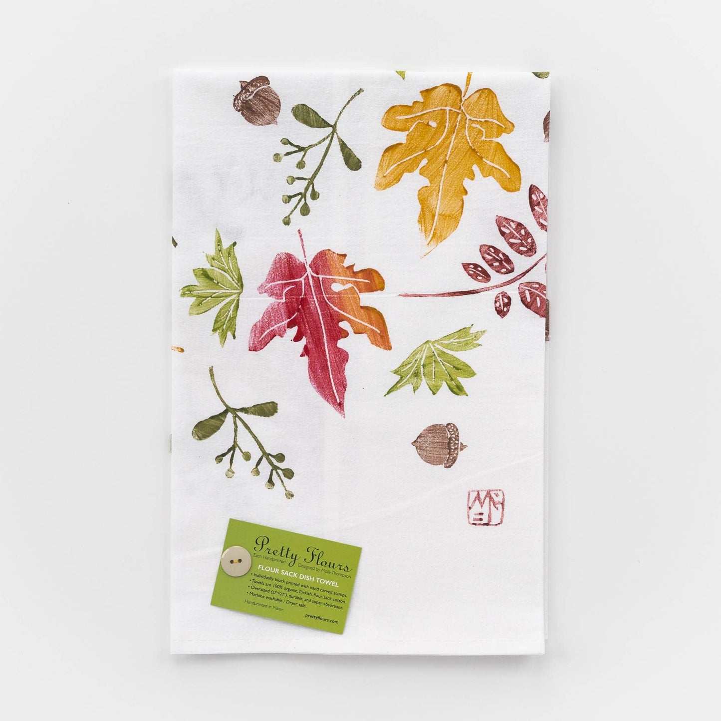 Flour Sack Towel - Autumn Woods