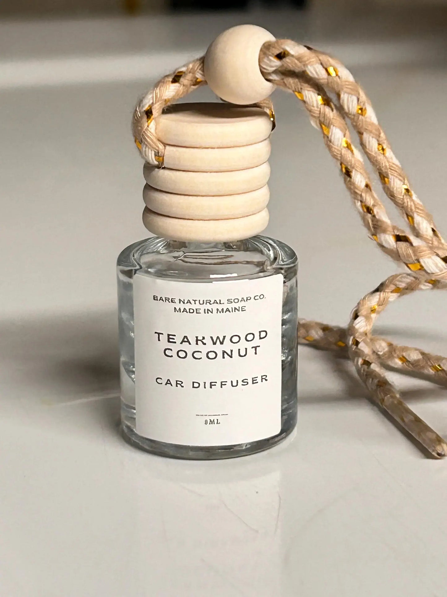 Bamboo Car Diffuser | Essential Oil Diffuser | Refillable