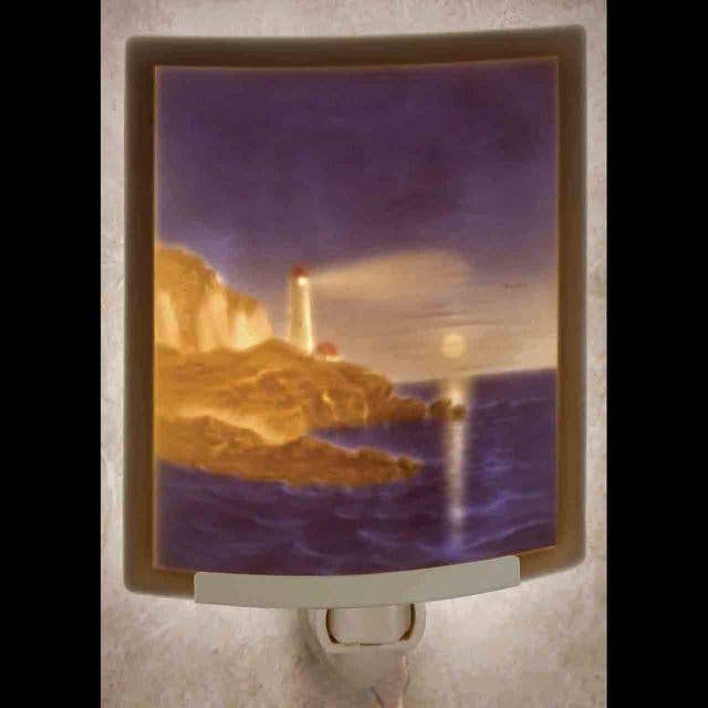 Light House Curved Colored Night Light