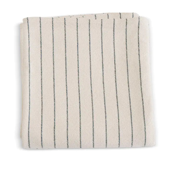 Evangeline - Pinstripe Cotton Bed Blanket